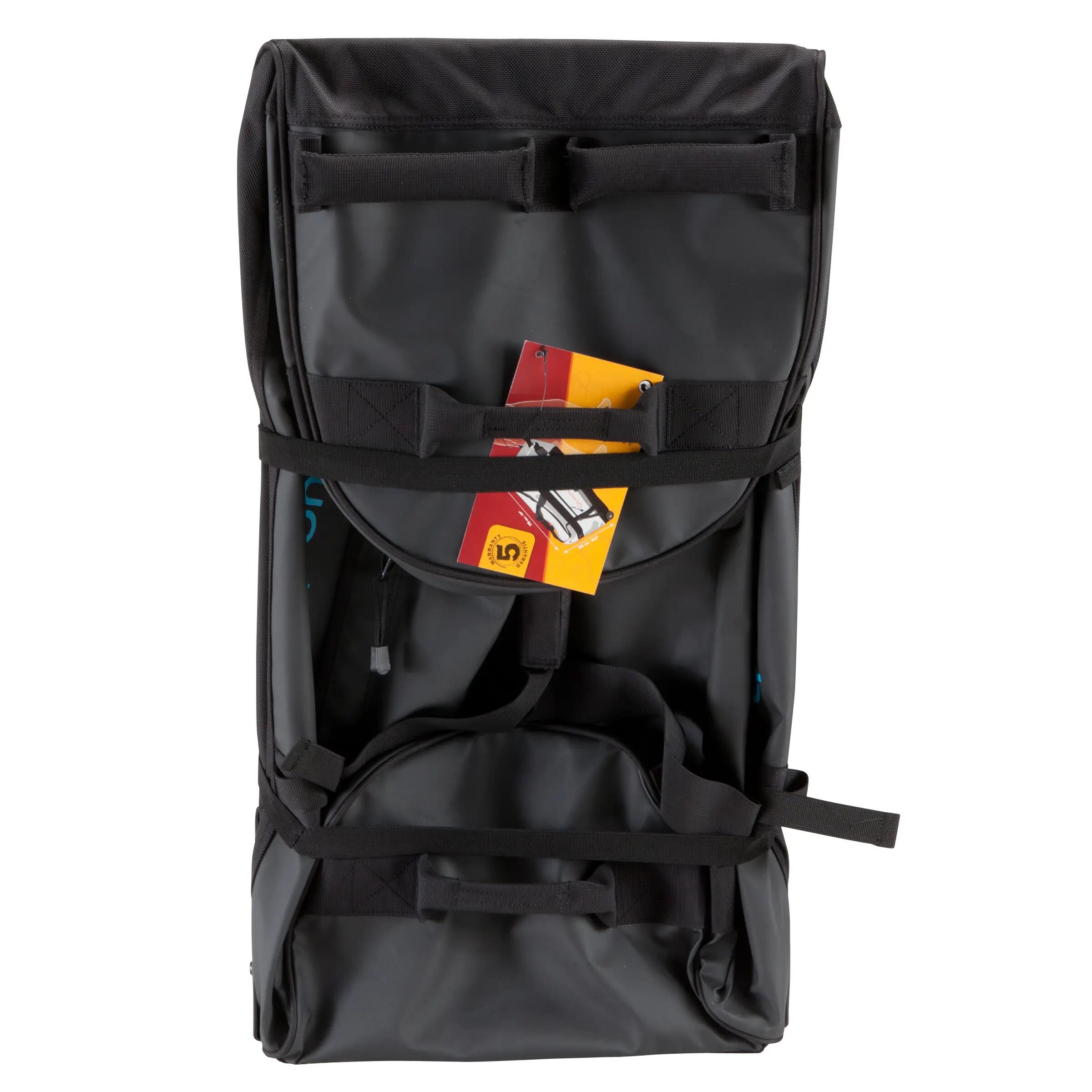 Wheeled Trekking bag 100l Black 22/23