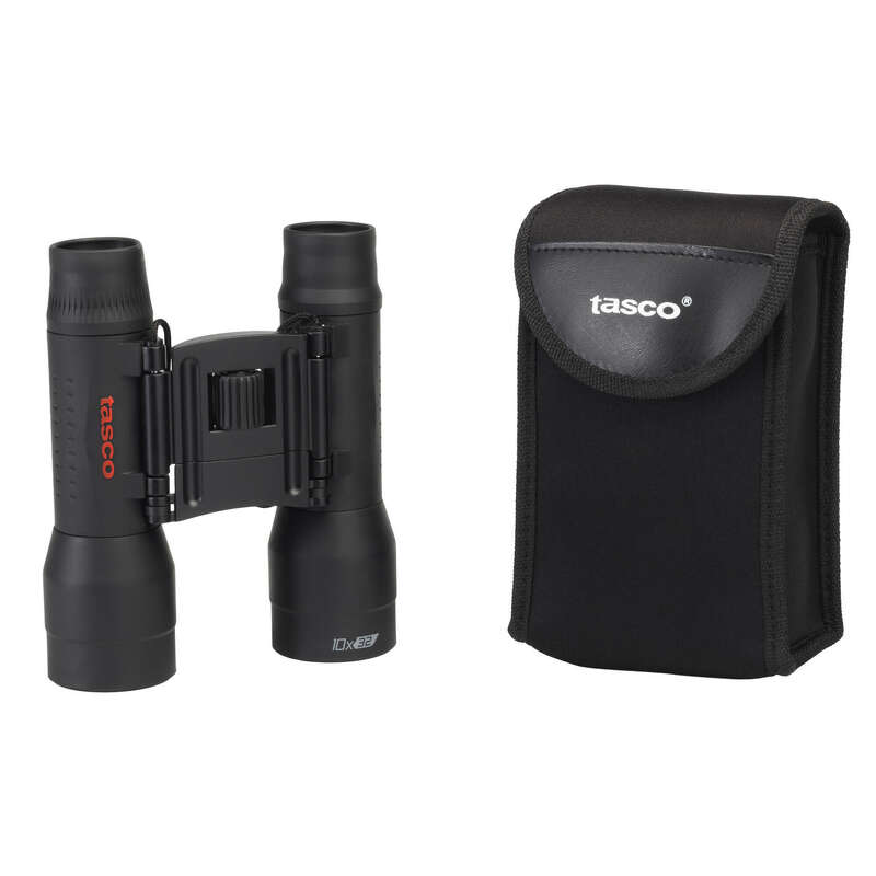 TASCO Hunting Binoculars 10x32 Black Decathlon