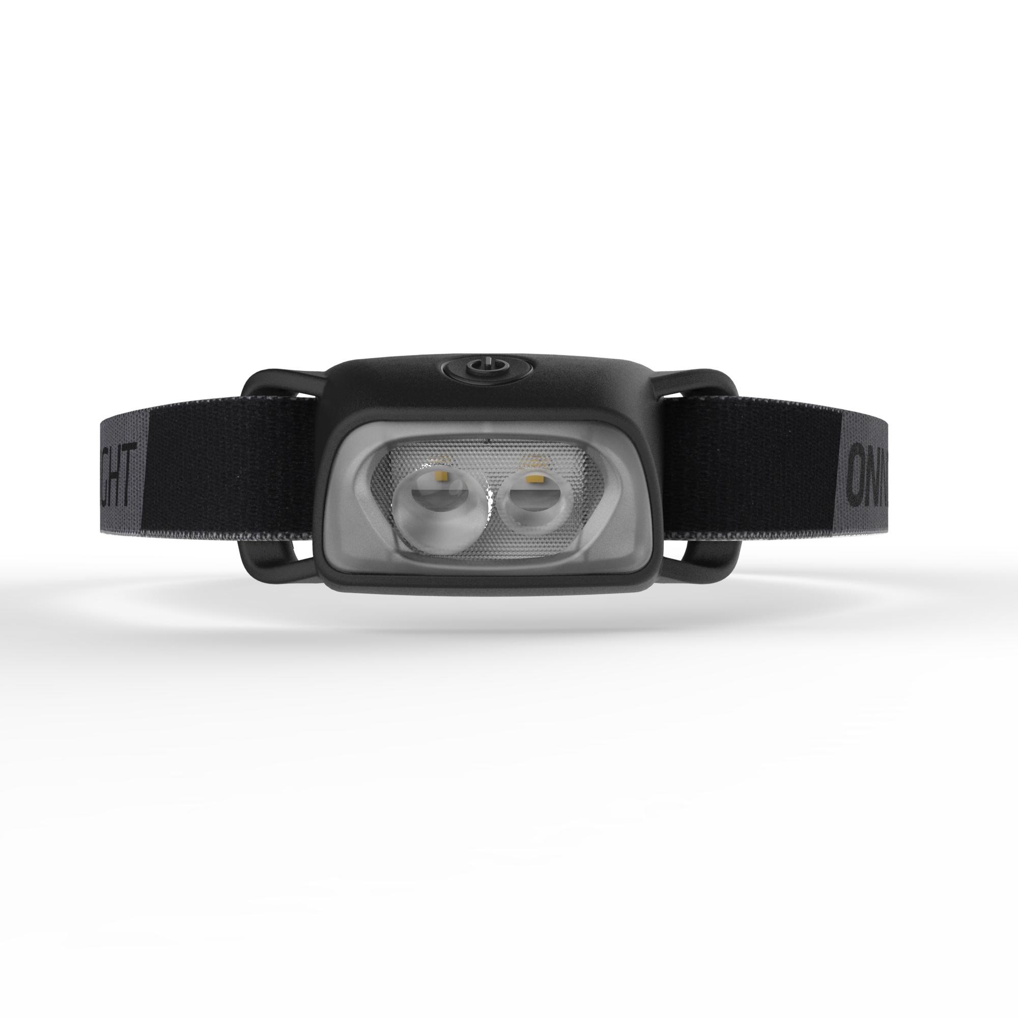 Trekking Head Lamp - OnNight 100 Black - FORCLAZ