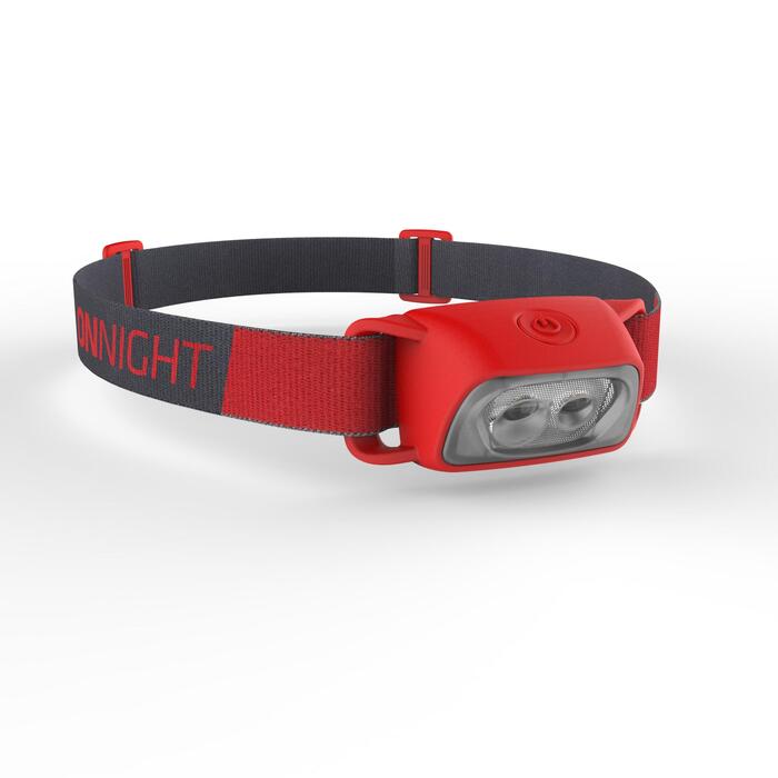 Onnight 100 80 Lumens Trekking Head Torch Black Decathlon