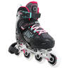 Kids' Inline Roller Skates Fit 5 Jr - Gray/Pink