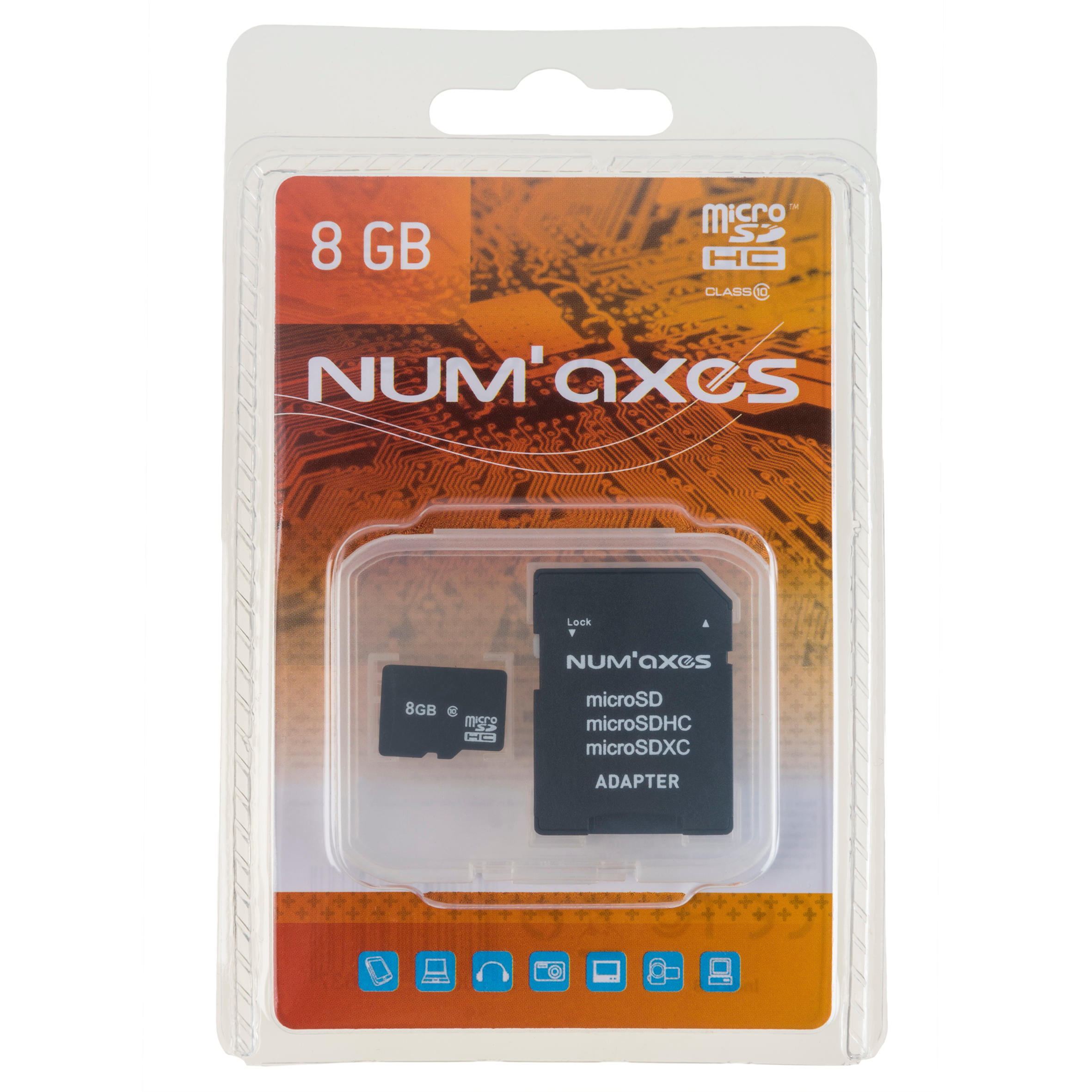 TARJETA MICRO SD 8 GB  1/3