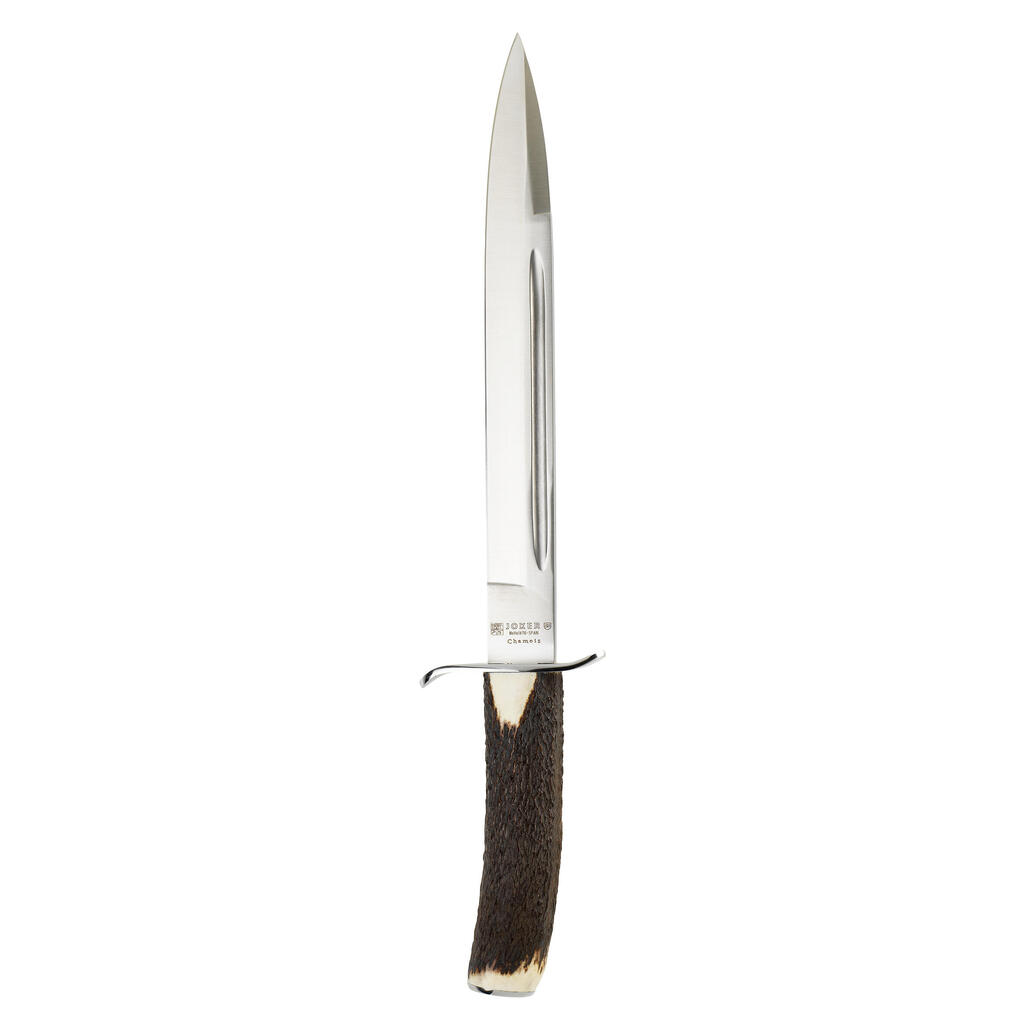 Hunting dagger 26cm deer antler JOKER Chamois