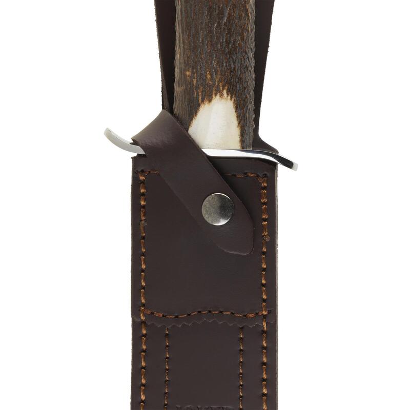 Dague chasse 26cm manche bois de cerf JOKER Chamois