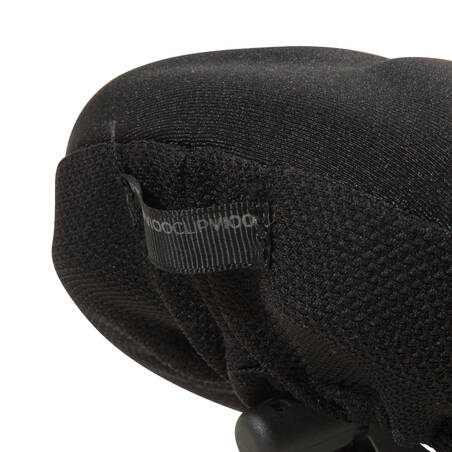 500 Memory Foam Saddle Cover Size M - Black