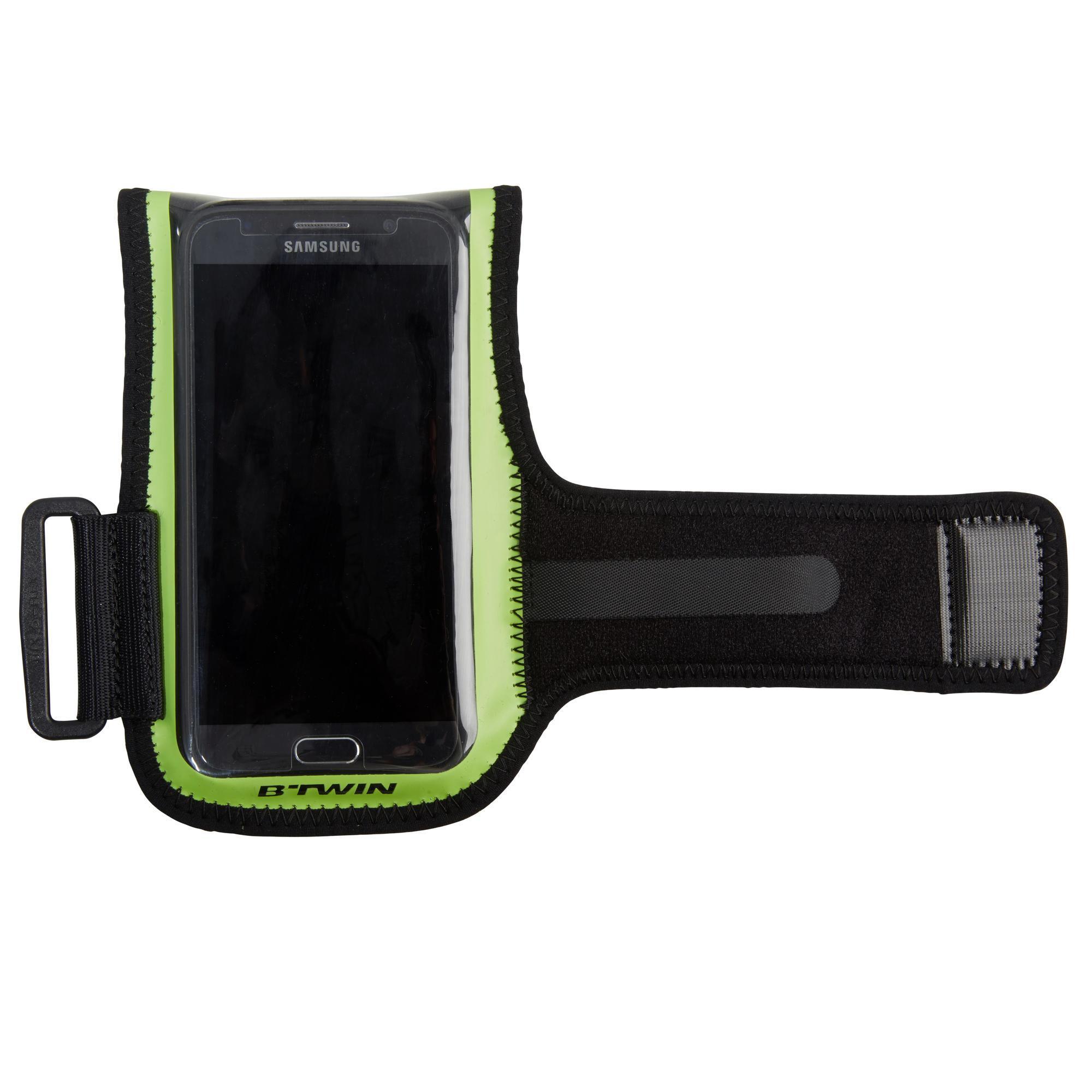 Support velo smartphone 500 noir BTWIN Decathlon