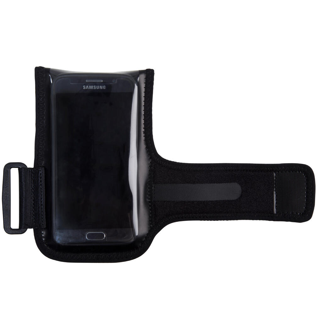 Cyklistické puzdro na smartfón 500 čierne