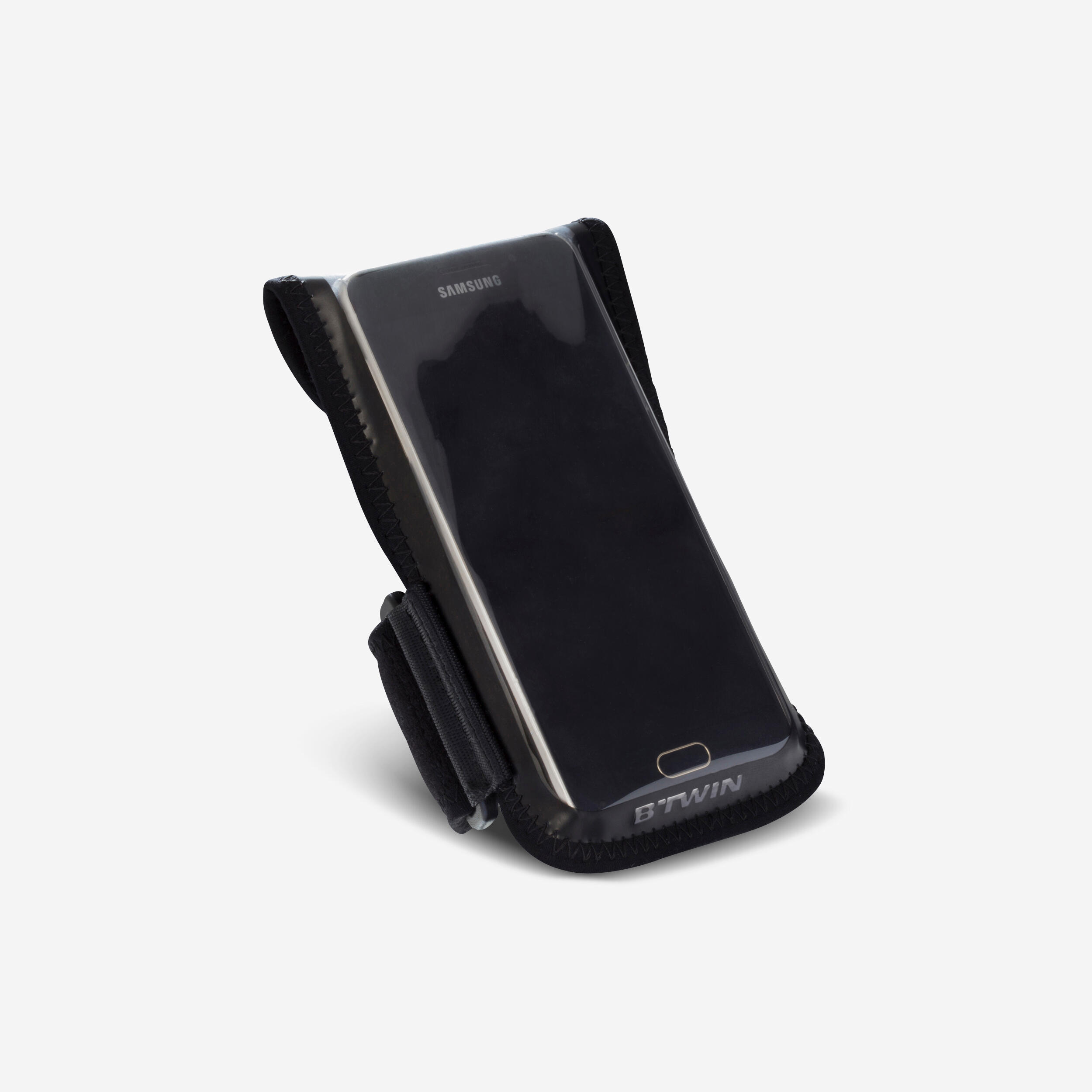 BTWIN 500 Cycling Smartphone Holder - Black