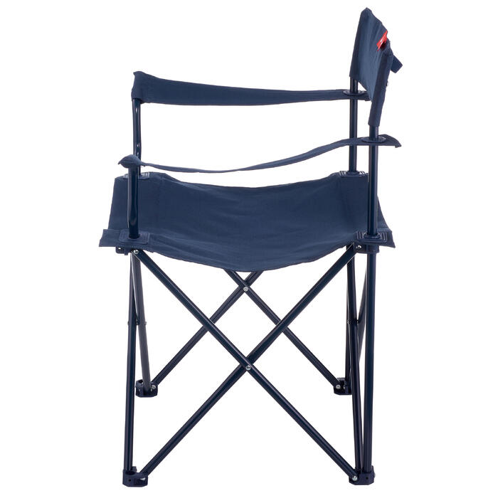 BLUE FOLDING CHAIR FOR CAMPING Decathlon