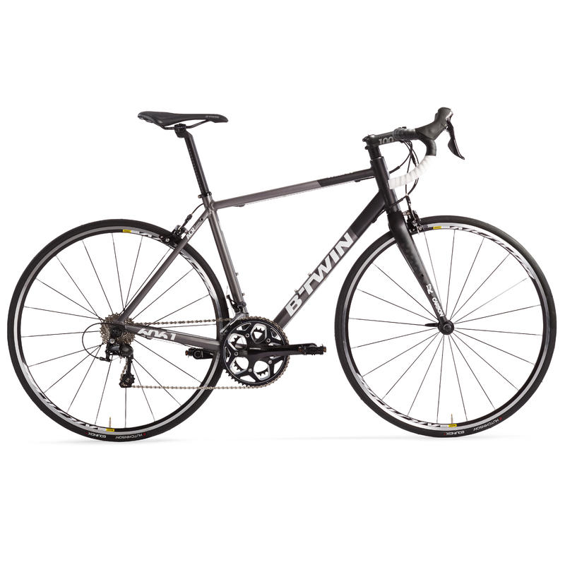Triban 540 Cycle Touring Road Bike - Grey/Black Triban 540 Cycle Touring Road Bike - Grey/Black