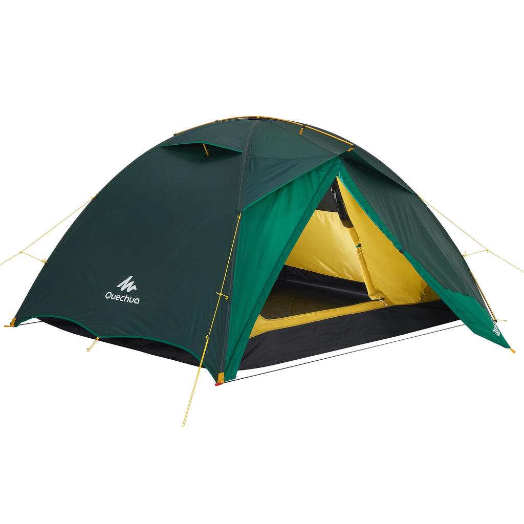 QuickHiker 3 person tent - green