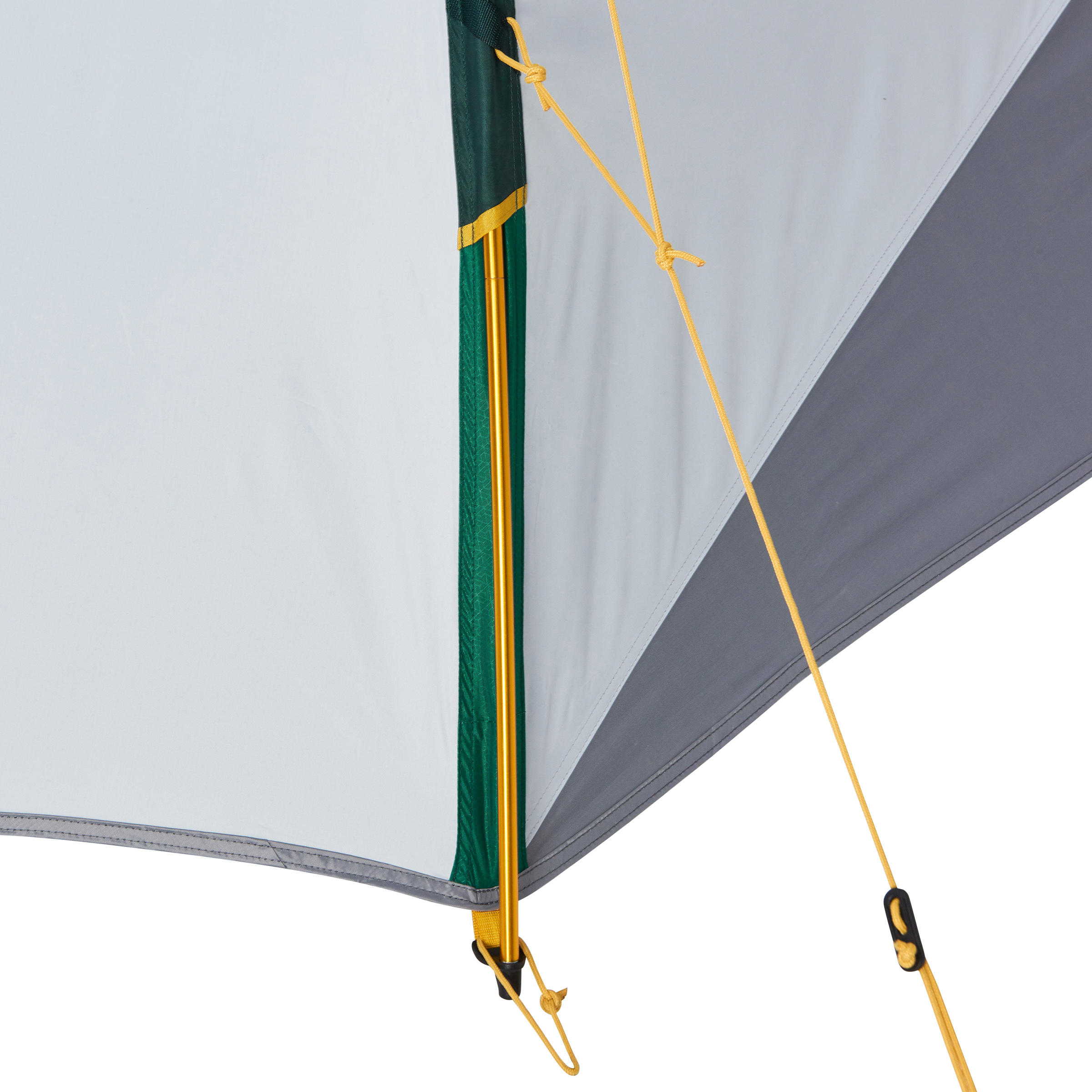 3-Person Trekking Tent, QuickHiker Fresh & Black - FORCLAZ