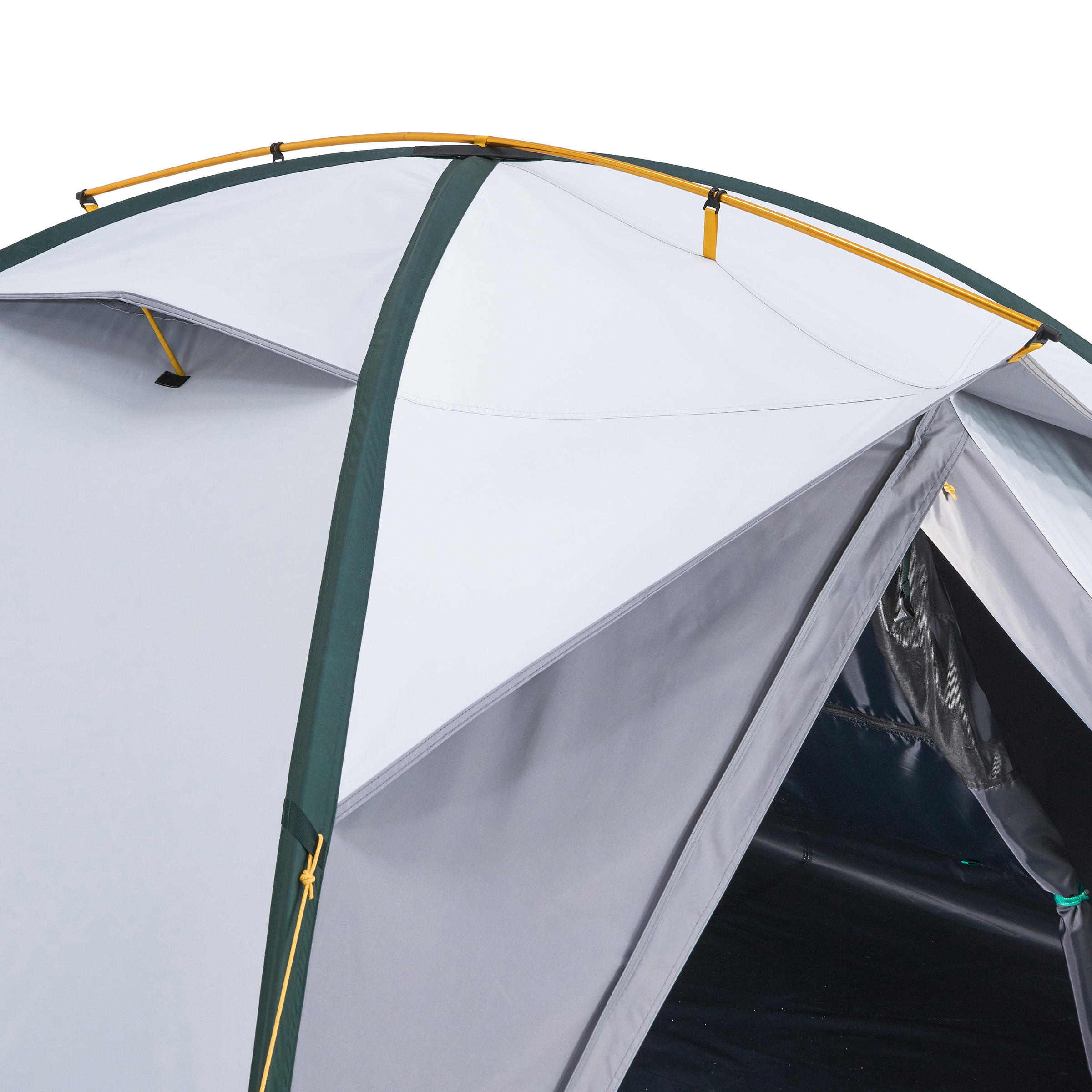 Trekking Tent Quickhiker 3-Person Fresh&Black - Decathlon