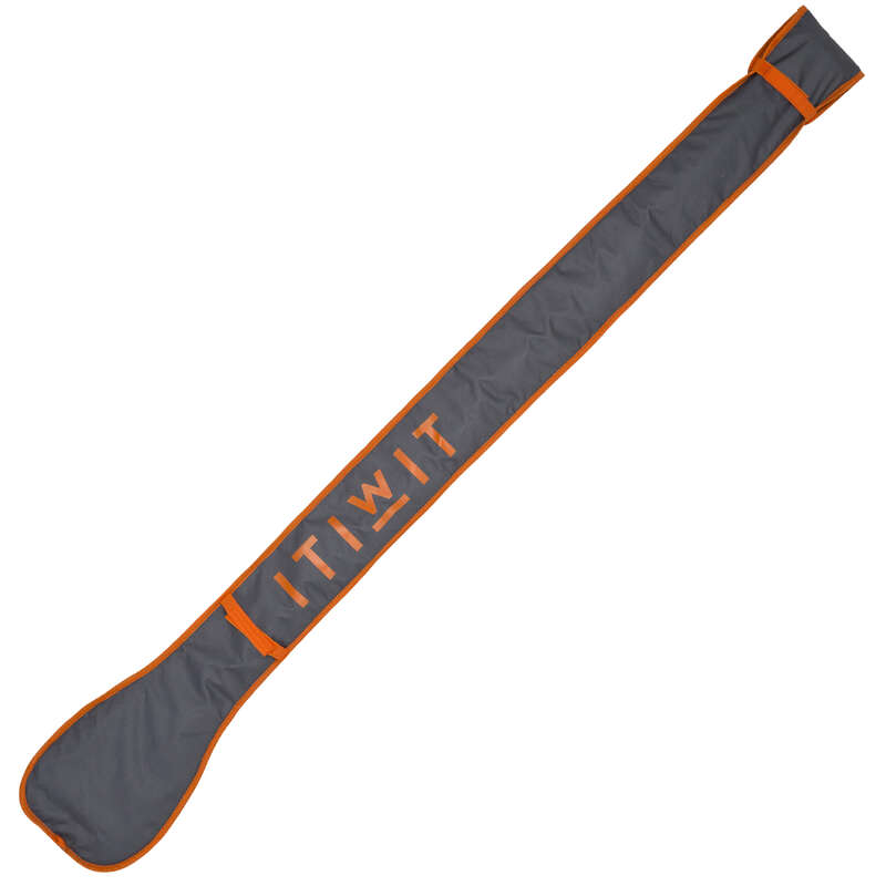 ITIWIT SUP PADDLE COVER ADJUSTABLE GREY ORANGE Decathlon