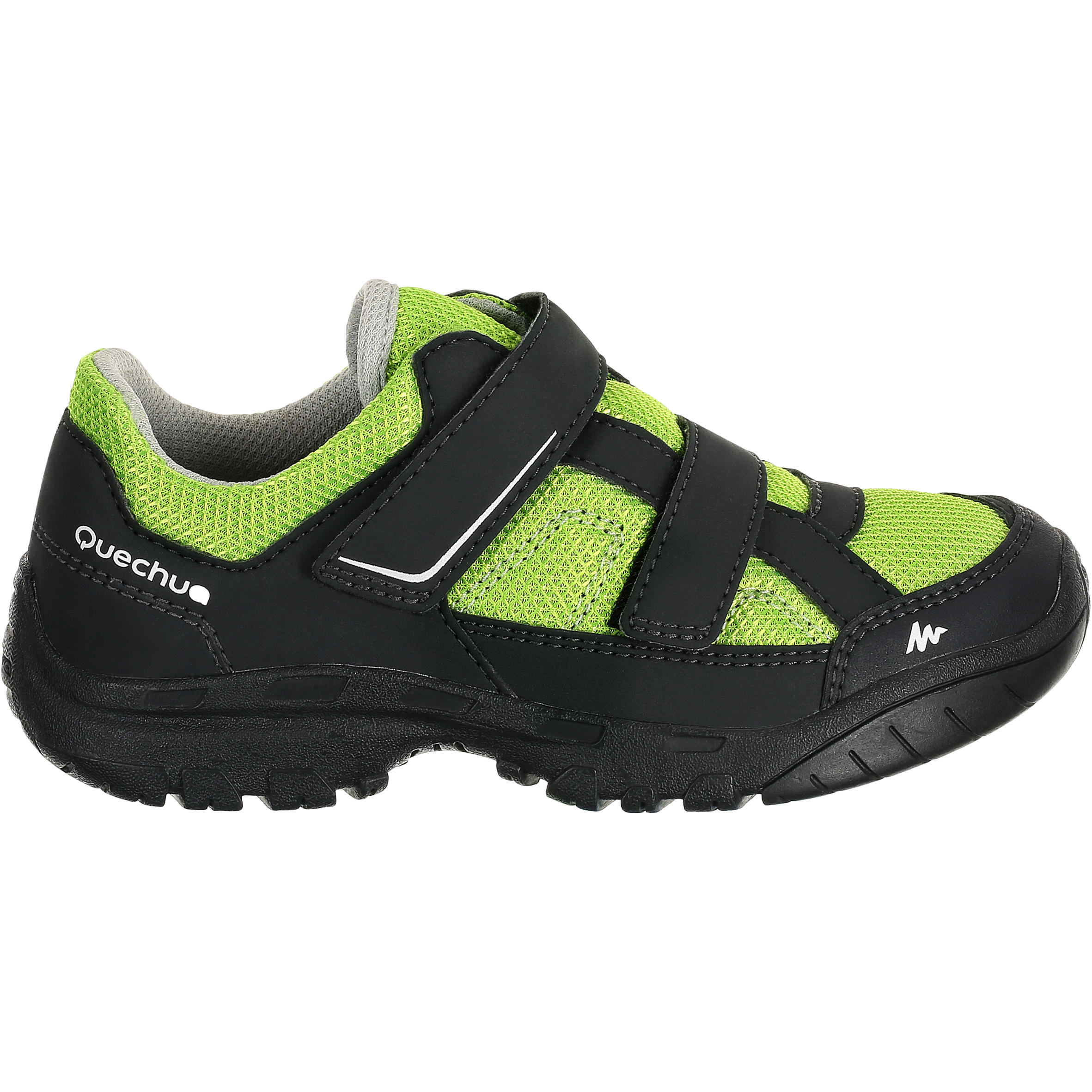 Arpenaz 50 Children's Hiking Rip-Tab Shoes green 2/17