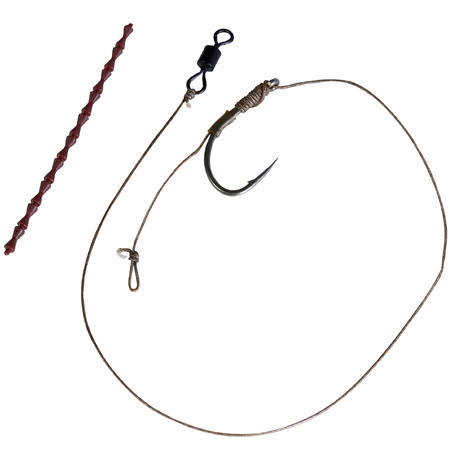 НАБОР КРЮЧКОВ С ПОВОДКОМ ДЛЯ ЛОВЛИ КАРПА SN HOOK CARP