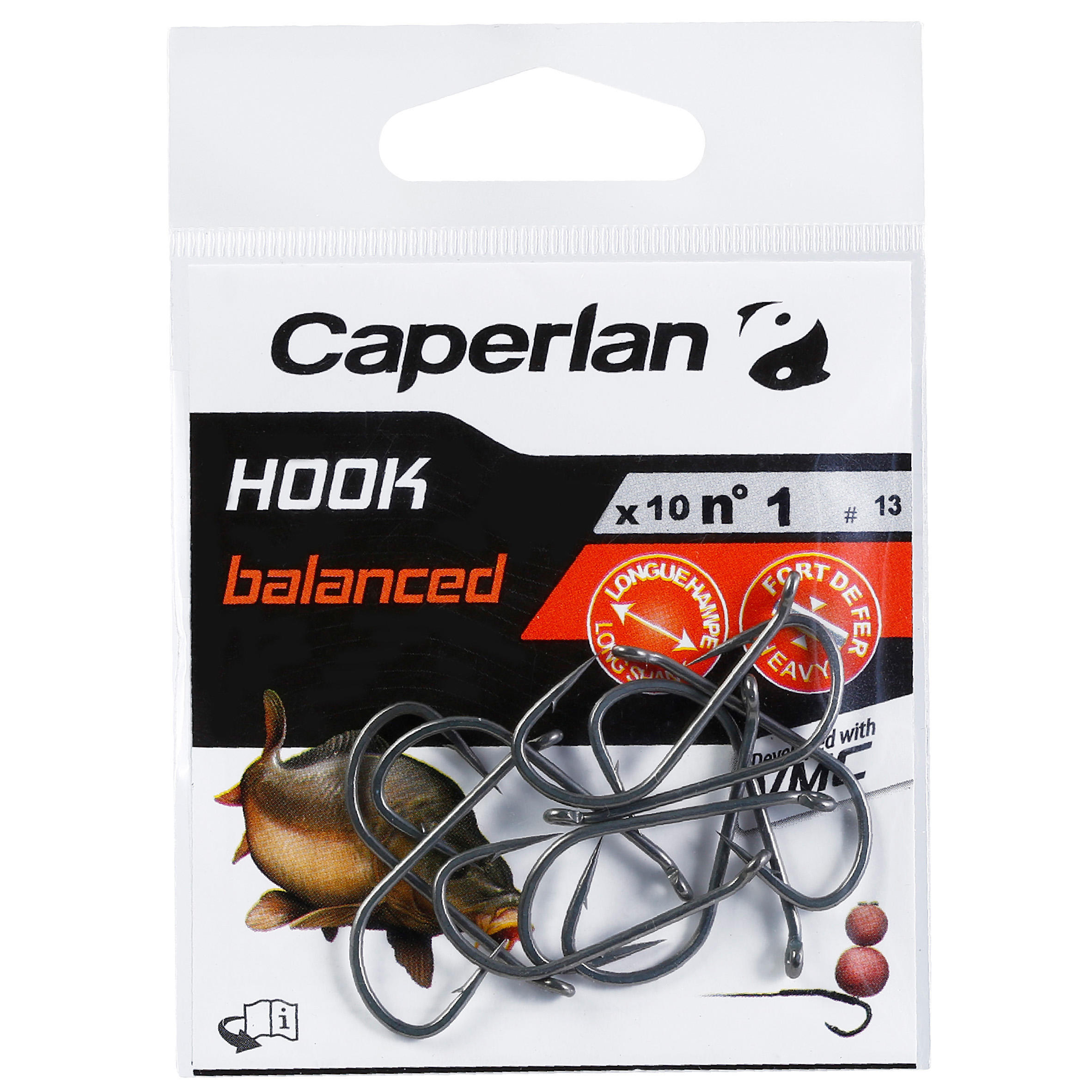 BALANCED CARP FISHING HOOK 6/6