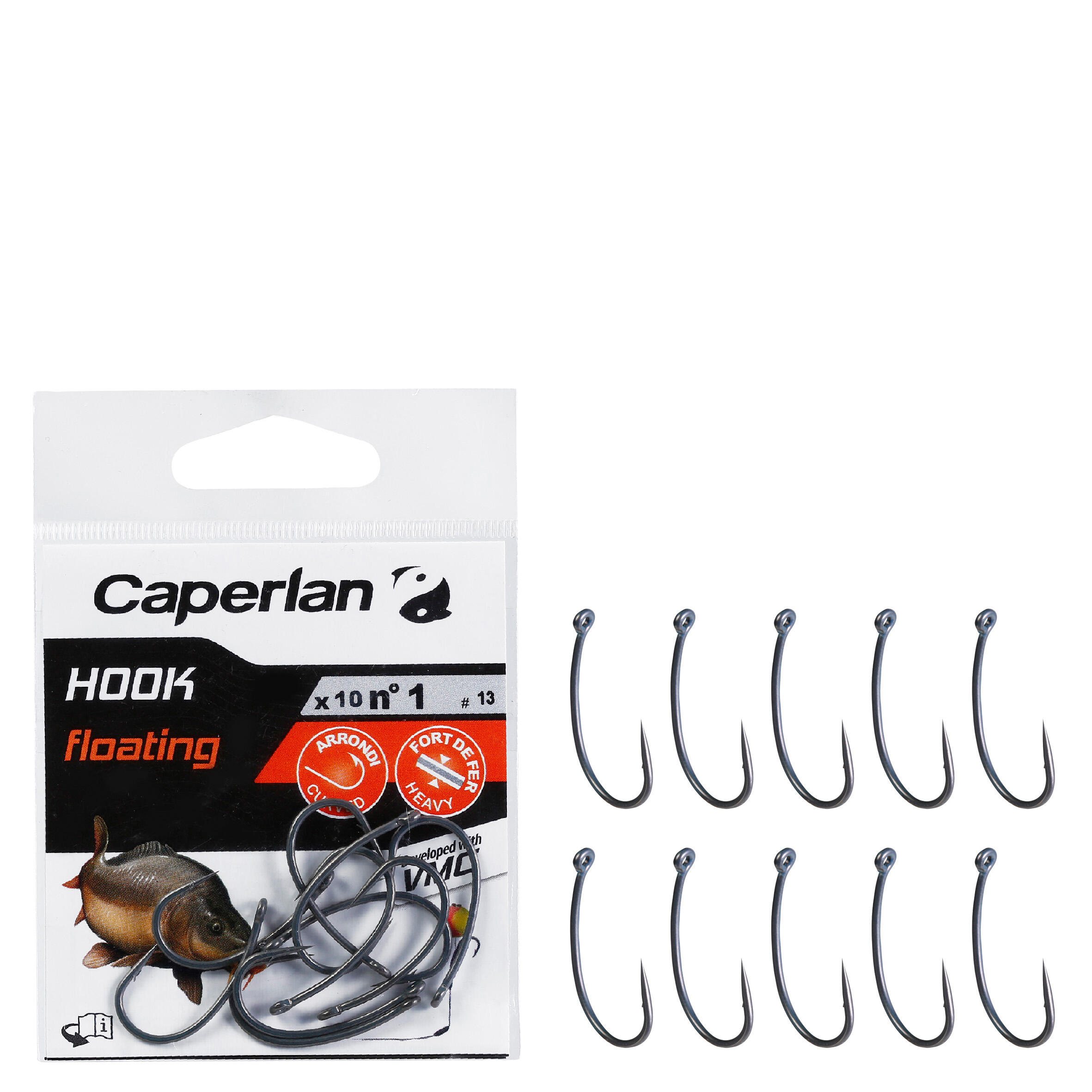 CARP FISHING FLOATING HOOK 1/6