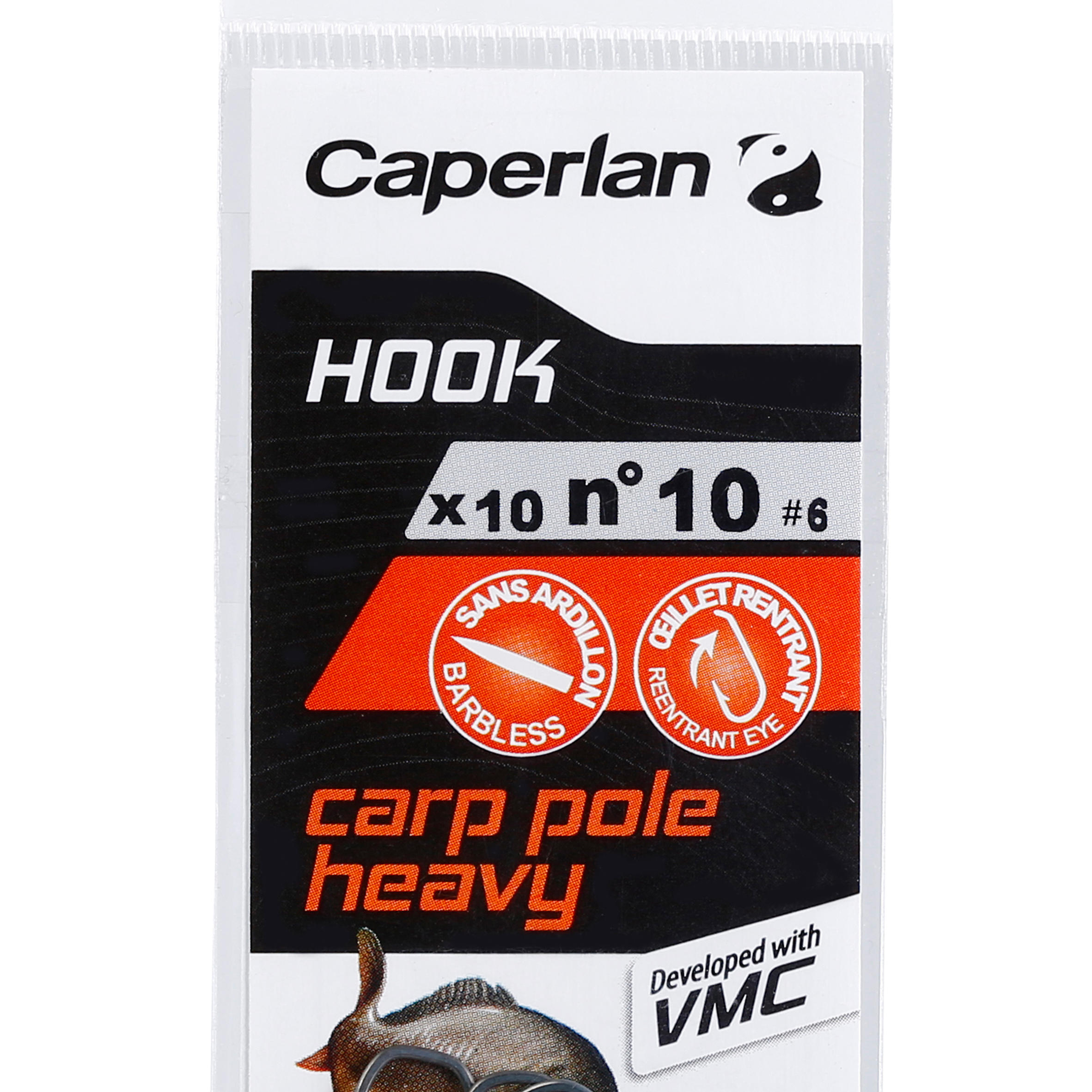 CAPERLAN CARP POLE HEAVY HOOK carp still fishing hook 5/6