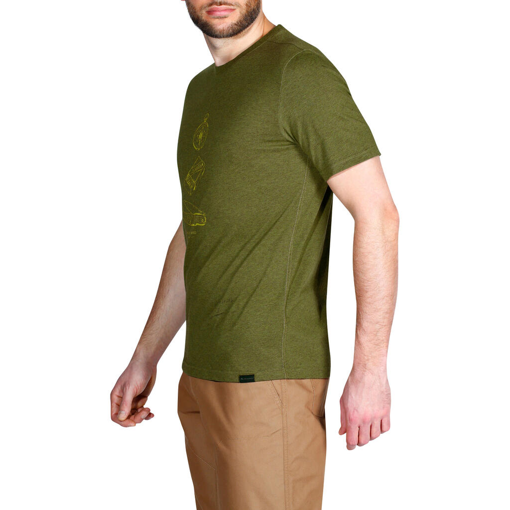 Wander-T-Shirt Naturwandern NH100 Herren 