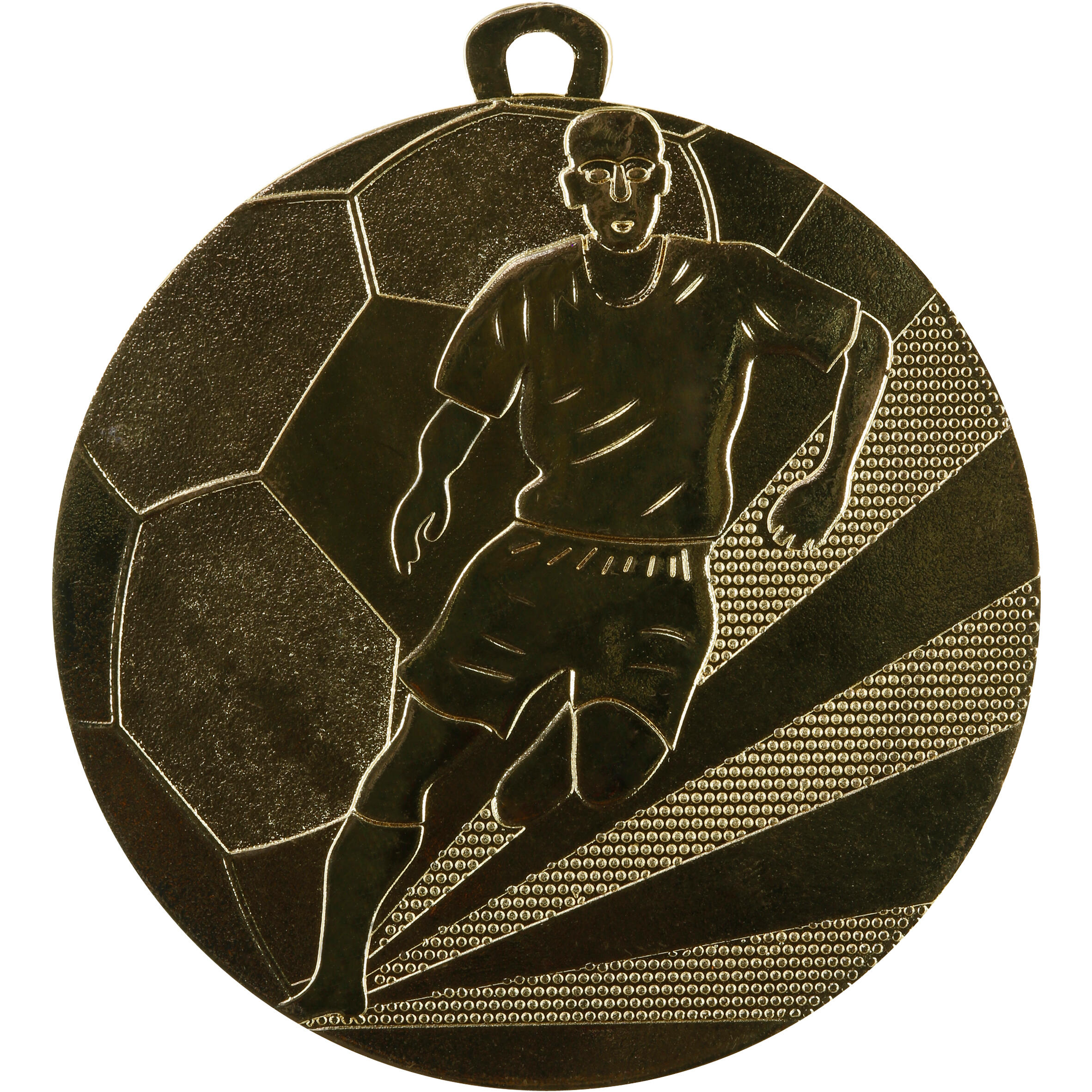 BIEMANS Football Medal 50mm - Gold