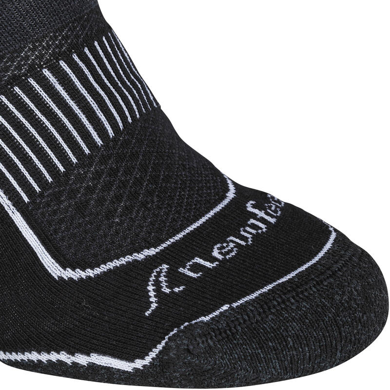 Chaussettes marche sportive Invisible 900 noir