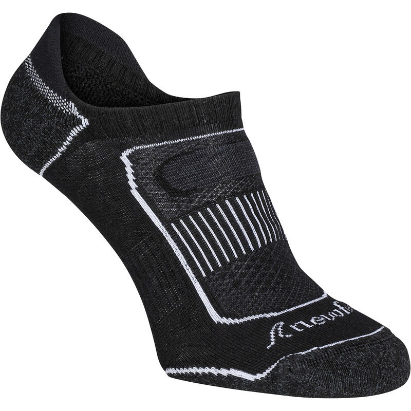 Chaussettes marche sportive Invisible 900 noir