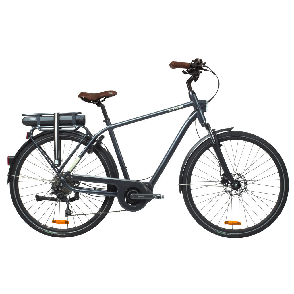 Mestský elektrický bicykel Elops 940 E so zvýšeným rámom