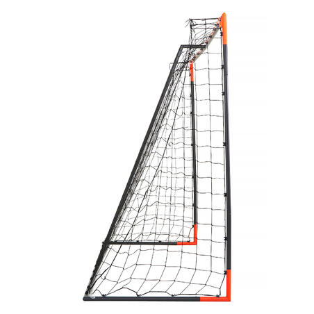 FGO 500 Football Goal Size L - Grey/Orange