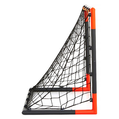 Classic Goal Football Goal Size S - Grey/Orange