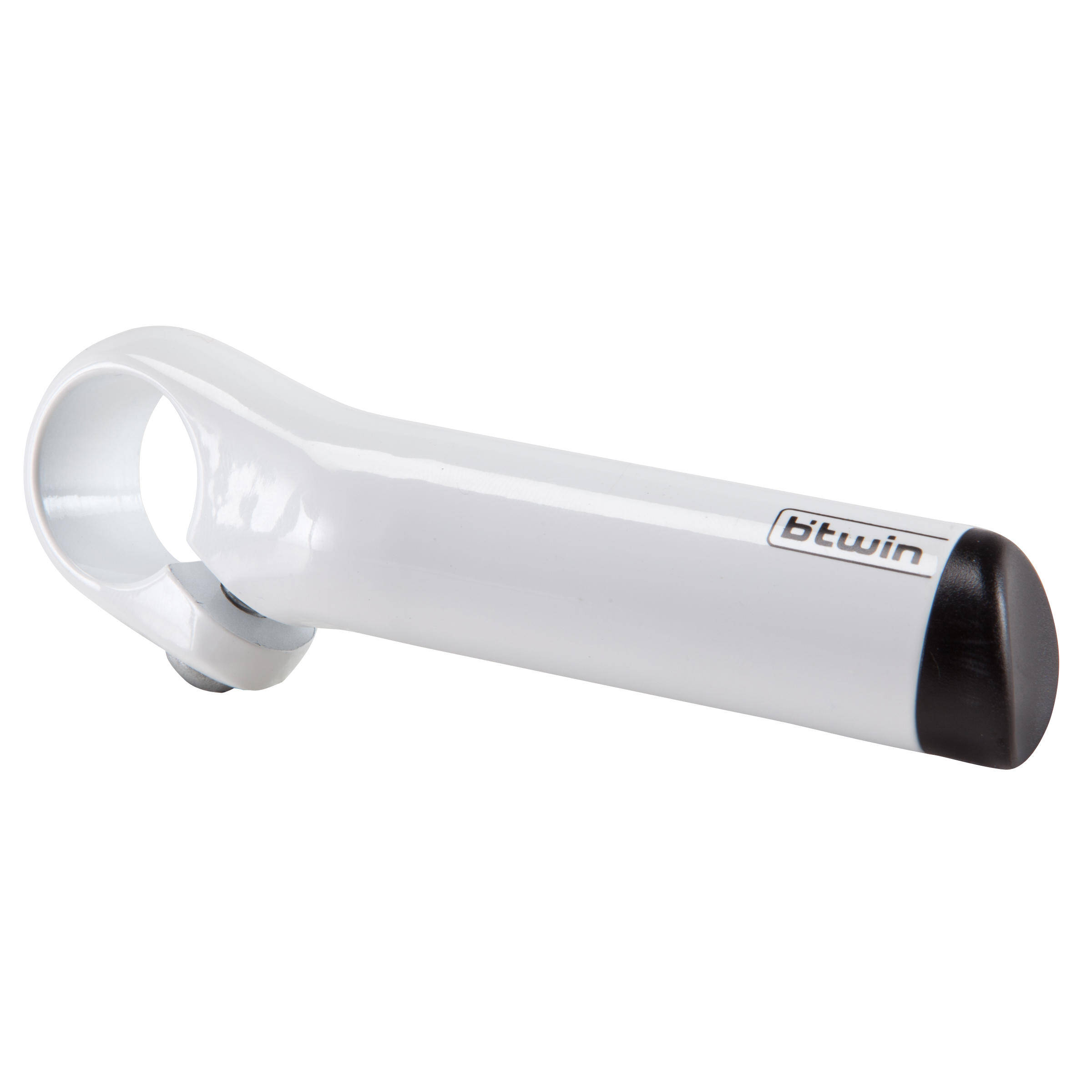 Short 100mm Bar Ends - White -  4