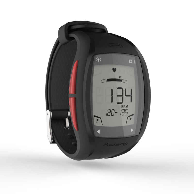 ONRHYTHM 500 runner's heart rate monitor watch RED Decathlon