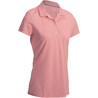 Women's Golf Polo T-Shirt 500 Heather Pink