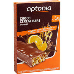 Barre de céréales enrobée Chocolat Orange 5x32g