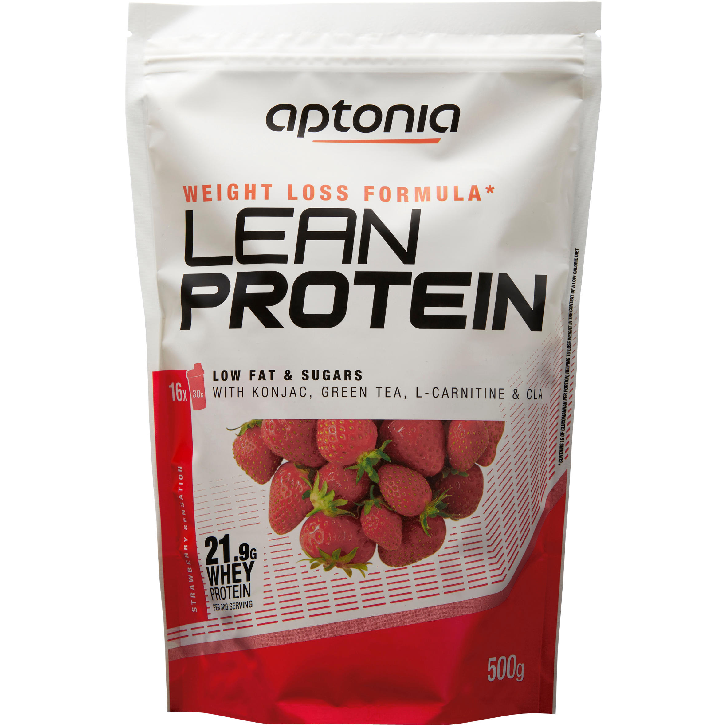 DOMYOS Lean Whey 9 Protein 500g Strawberry