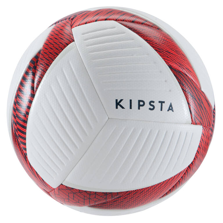 500 Hybrid 63 cm Futsal Ball - White/Red