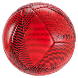 Ballon de Futsal 100 Hybride 63cm rouge