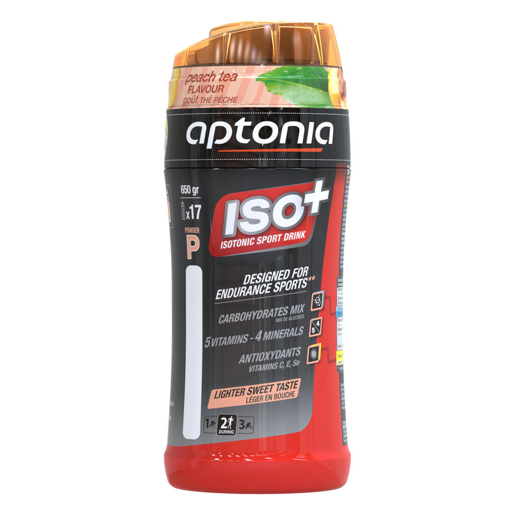 Iso+ powder 650g peach iced tea