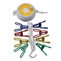 Campismo - ESTENDAL CAMPISMO - 8 MOLAS CAO CAMPING - Acessórios Tendas