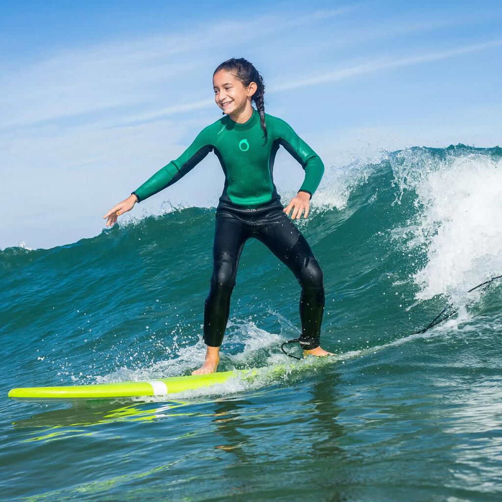 Neoprenanzug Surfen 100 4/3 mm Kinder