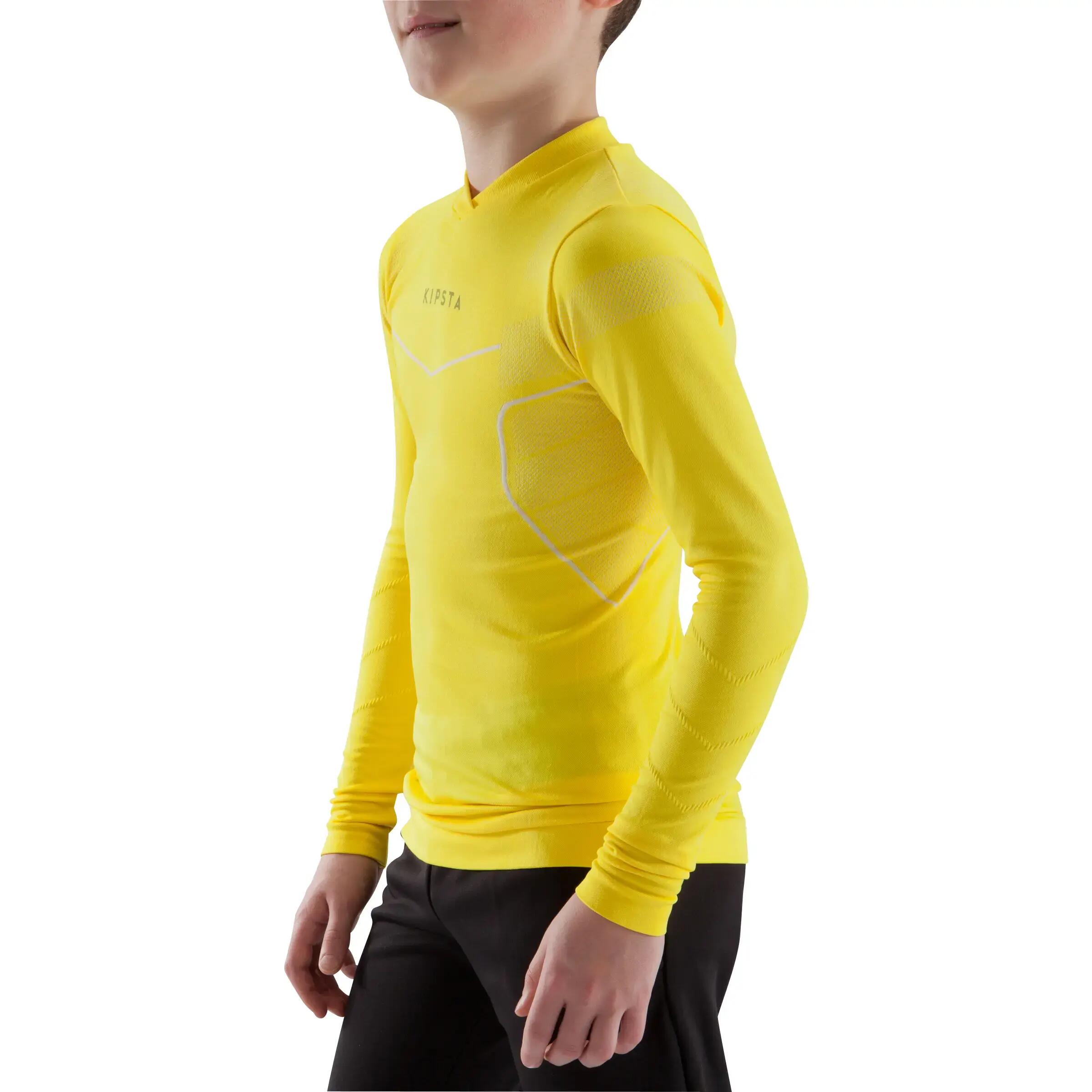 Keepdry 500 Kids' Base Layer - Yellow 4/11