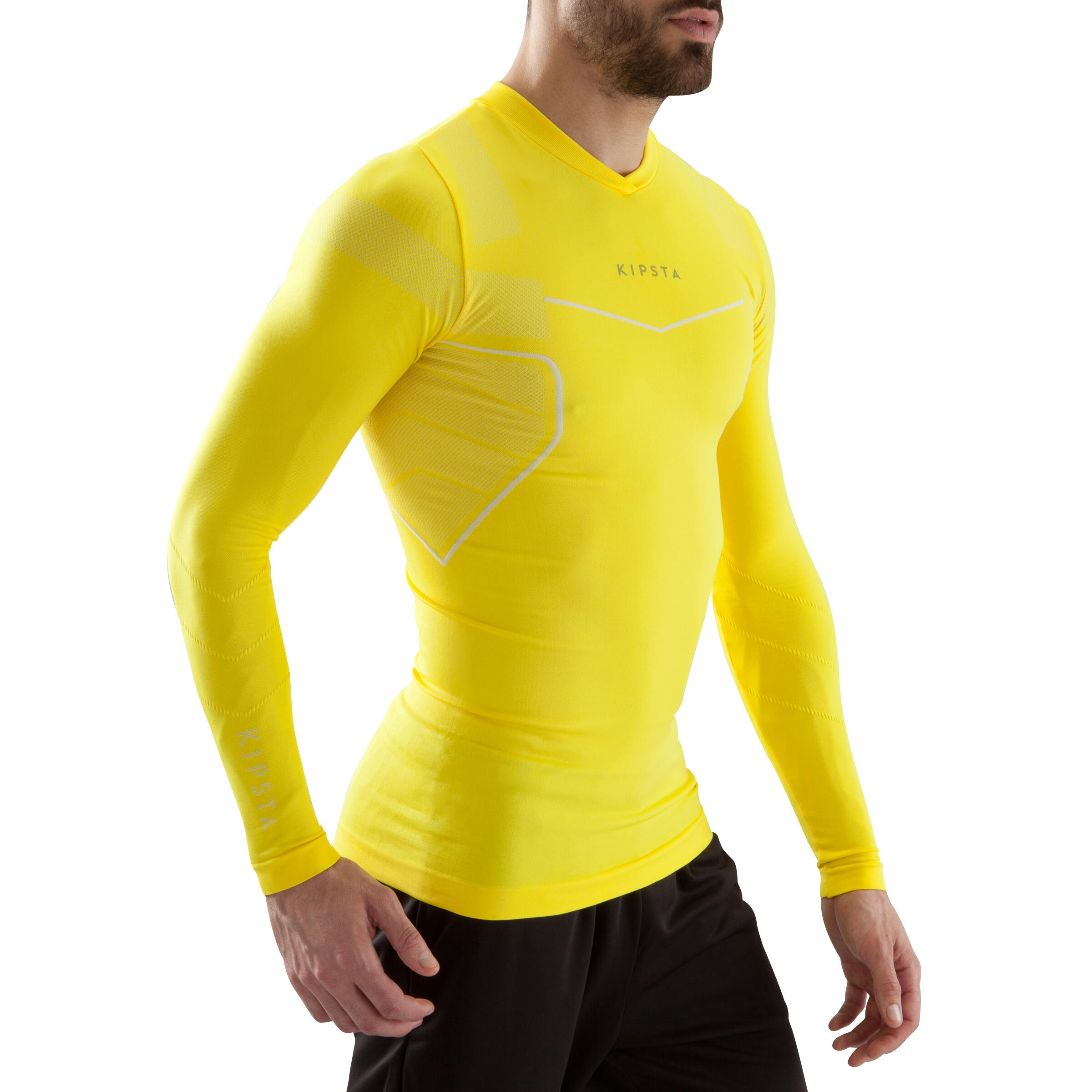 Keepdry 500 Adult Base Layer - Yellow 3/12