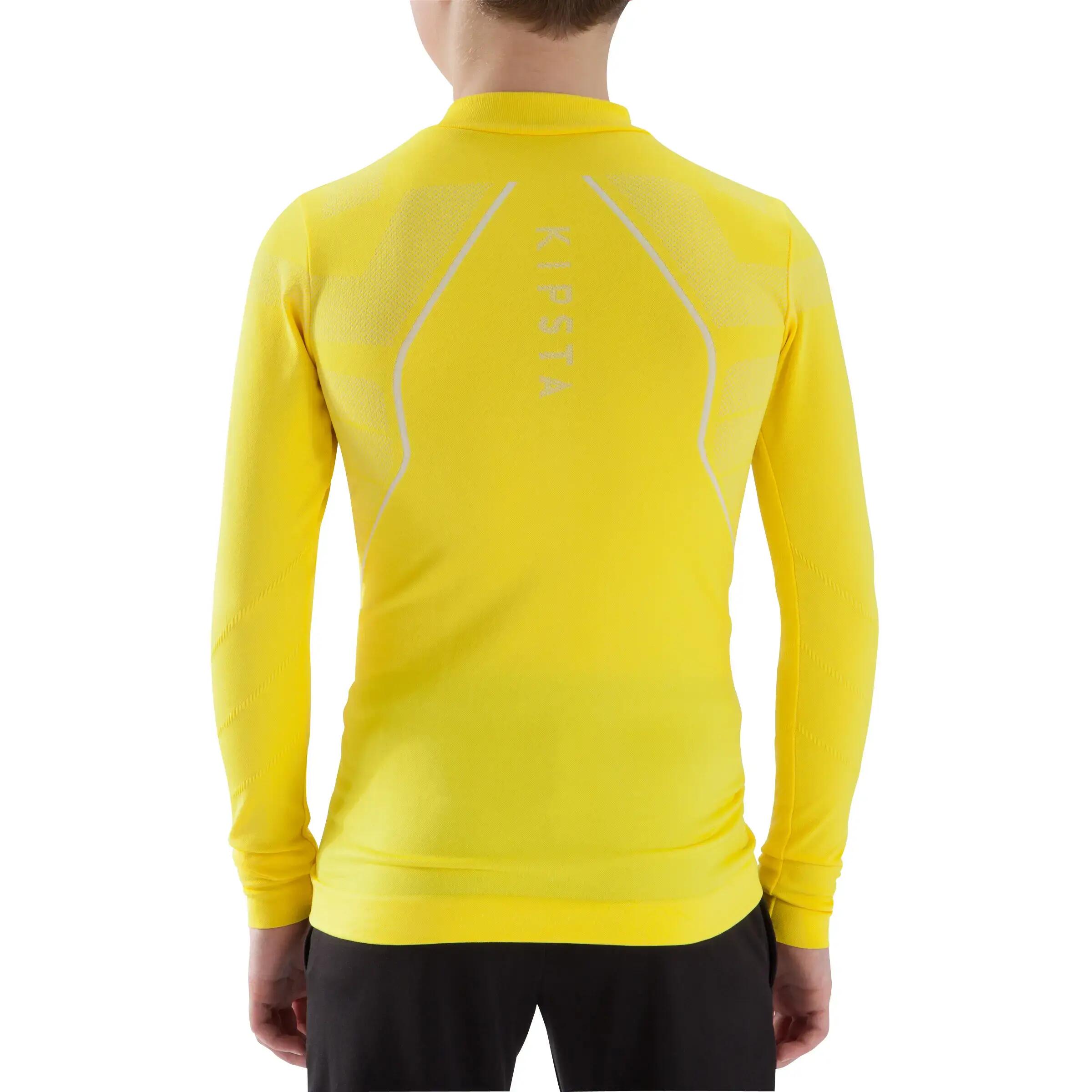 Keepdry 500 Kids' Base Layer - Yellow 3/11