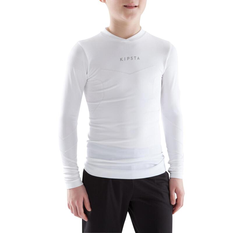 Dětské spodní tričko Keepdry 500 bílé
