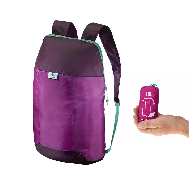 Sac à dos VOYAGE ultra compact 10 litres violet Sac à dos VOYAGE ultra compact 10 litres violet