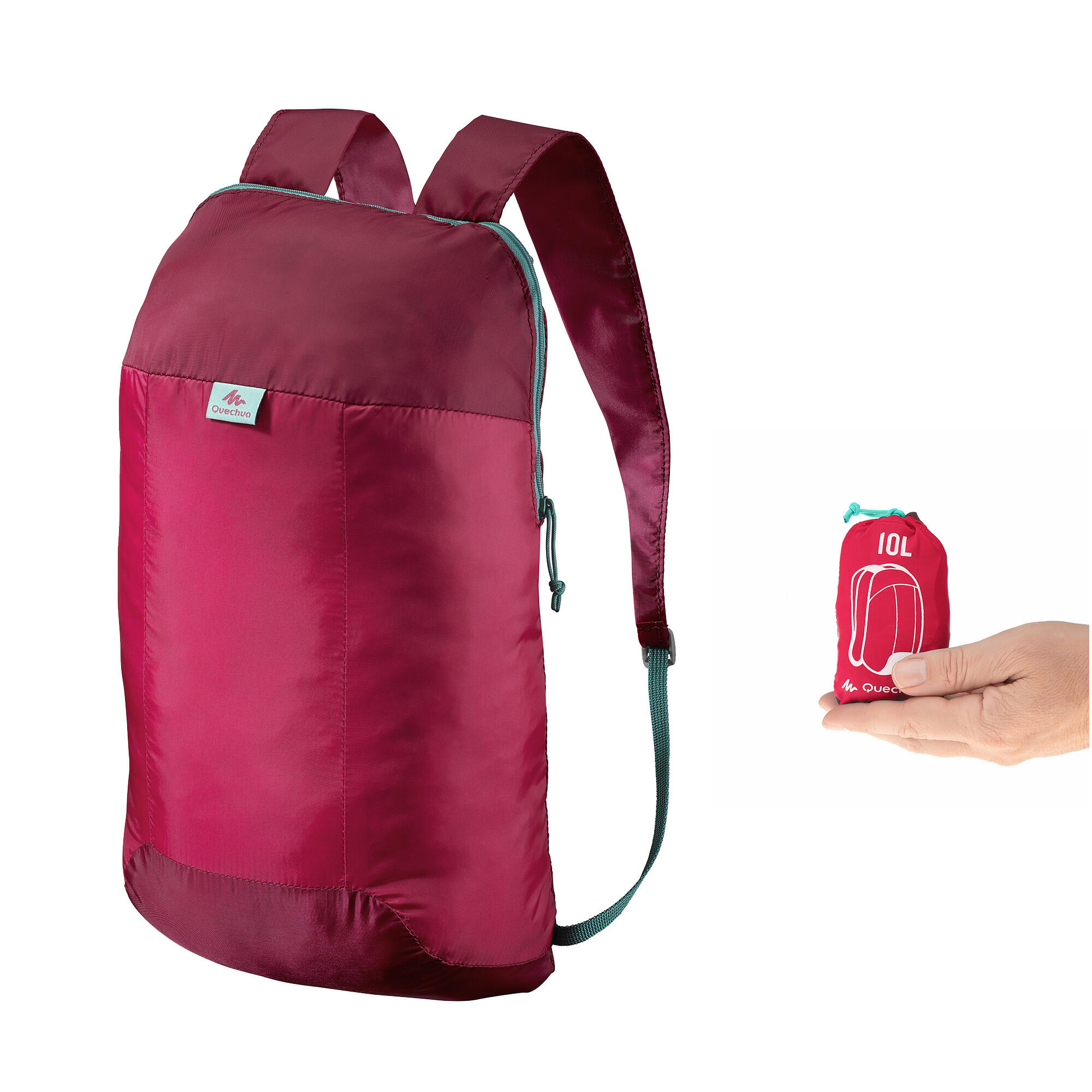 decathlon folding backpack