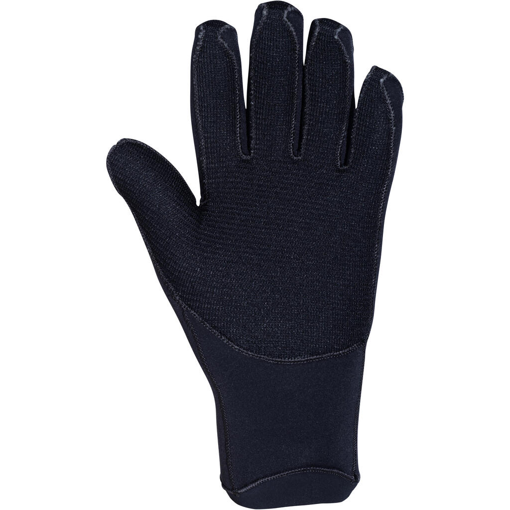 Neoprénové rukavice na potápanie 6,5 mm čierne