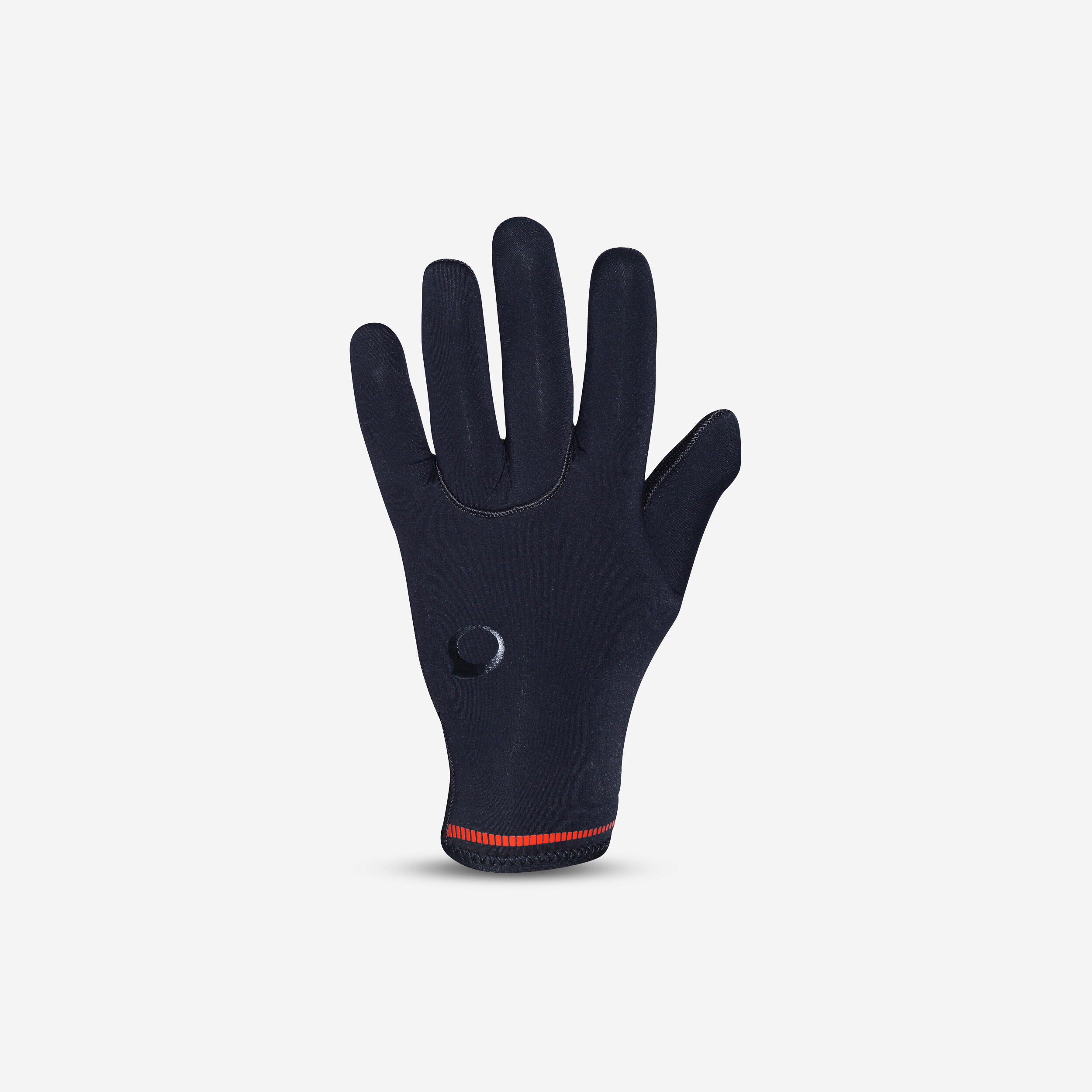 3 mm Cold Water Neoprene Surfing Gloves - black - Olaian - Decathlon