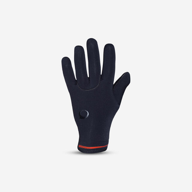 Duikhandschoenen neopreen 5 mm zwart