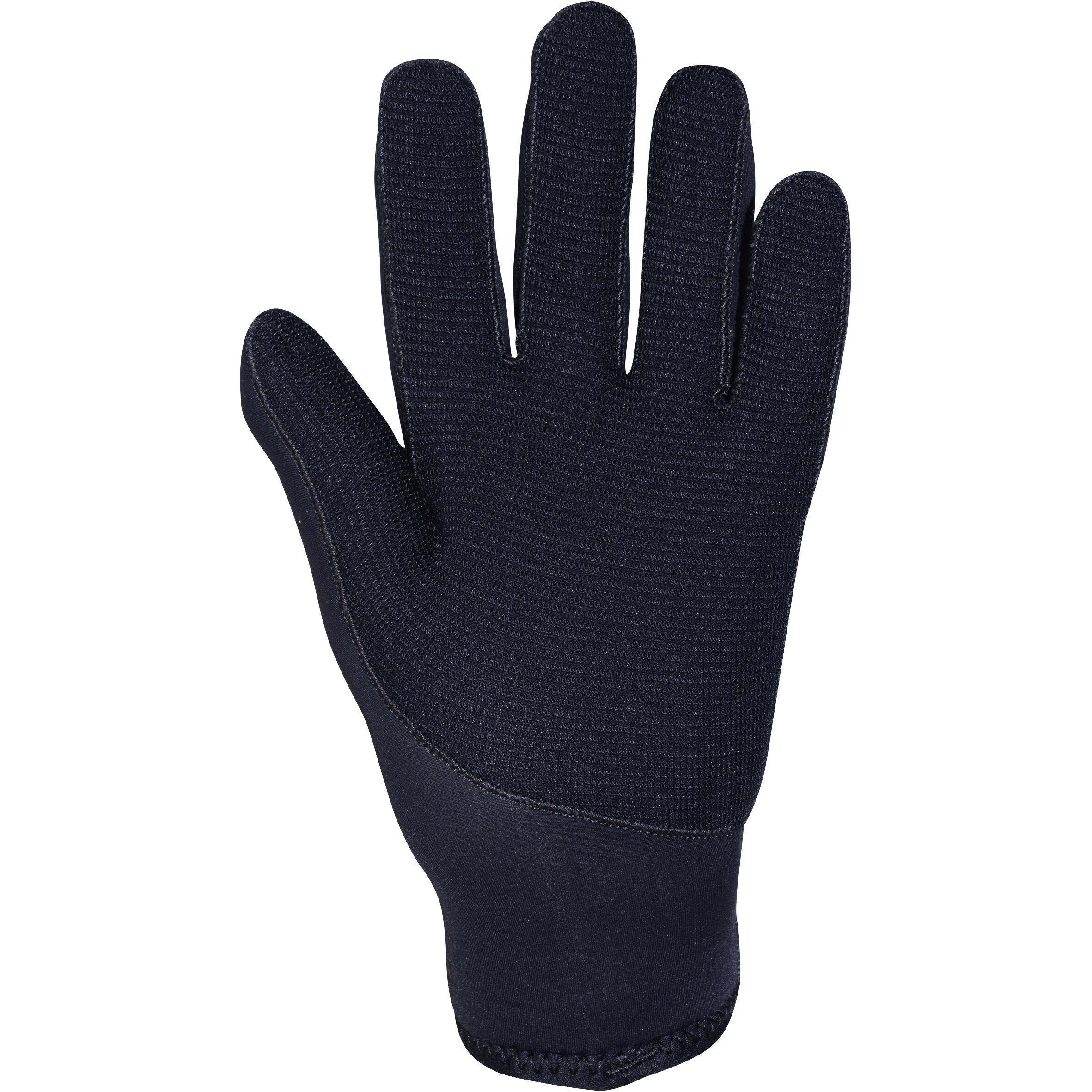 Diving gloves 5 mm neoprene black 3/9